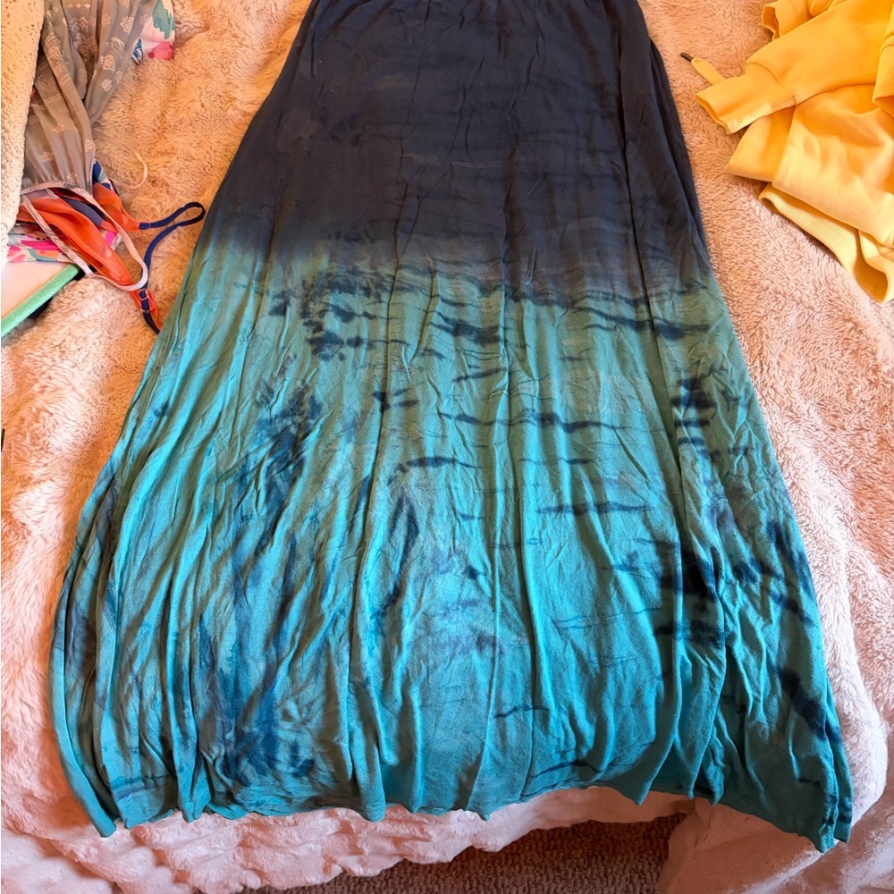 Tryst Blue skirt